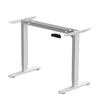 AnthroDesk Sit to Stand Height Adjustable Programmable Standing Desk Workstation with Table Top